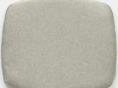 ALVGRASMAL Chair pad 1 Low-poly 3D model