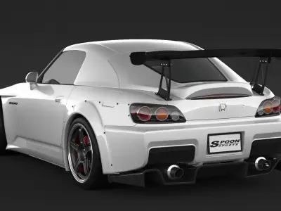 Honda S2000 Spoon Sports 3D model