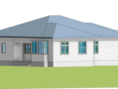 Residential HOUSE  3D model