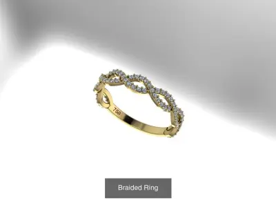 Diversified Rings 3D Model Pack