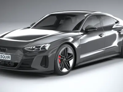 Audi RS e-tron GT 2022 3D model