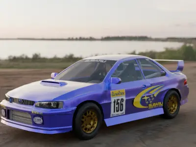 Subaru Impreza gc8 3D model
