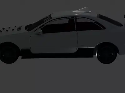 mercedes c200 koprasor body kit  3D model