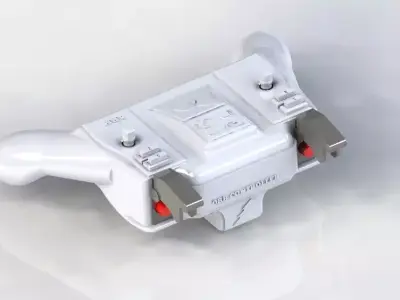  GAMEPAD 3D PRINT READY for ROV CONTROLLER  made with solidworks 3D print model