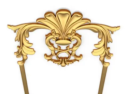 Classic decor ornament 84 3D model