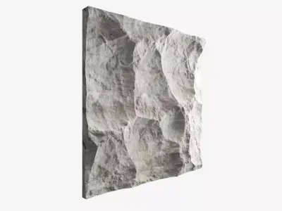 400-RockPanel piece of rock 3D model