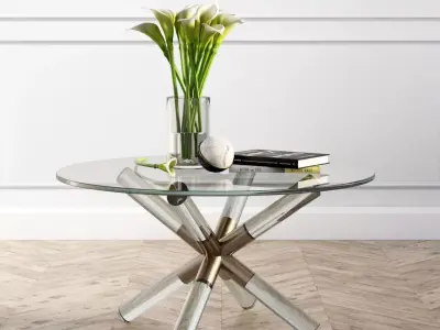 Coffee Table Pavlova West Elm  3D model