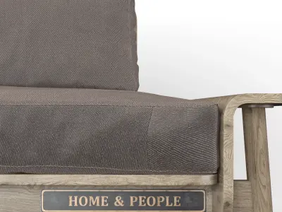 Home N People Loft Design Sofa 3D model