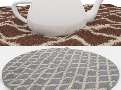 Rugs No 461 Low-poly 3D model