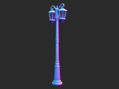 3D printing Lamp Model 3D print model