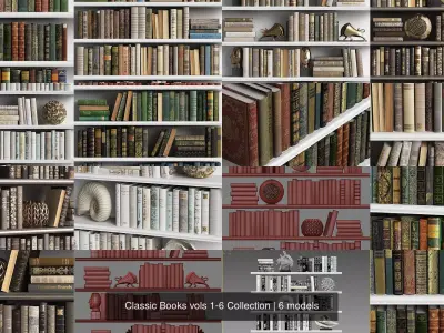 Classic Books vols 1-6 Collection