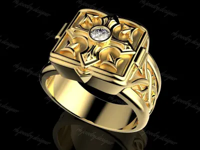 Gold N1114 3D print model