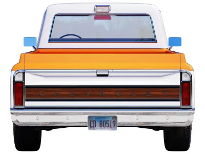 Chevrolet C10 1969 3D model