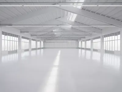 Exhibition Hall Interior 9 Low-poly 3D model