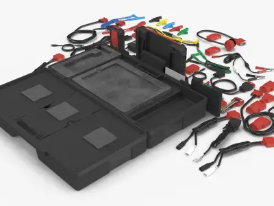 Scanner Scanner D10 Verus EEMS330W Low-poly 3D model