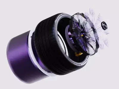 Luxury 3d Rim Model  3D model