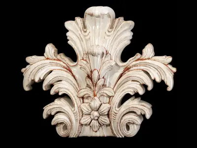Classic carved 028 3D model