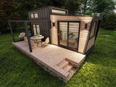 Tiny house design 3D model