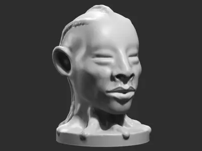 human modern sculpture 3d print model 69 3D print model