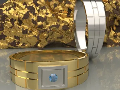 Jewellery ring  3D print model