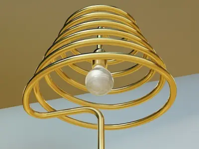 Modern Floor Lamp 04 Elice 3D model