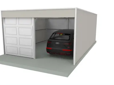Garage 3D model buy
