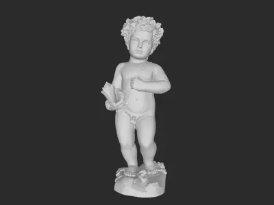 Cupid sculpture 3D model