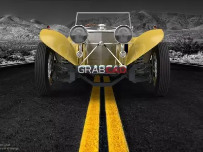 Old MG Free 3D model