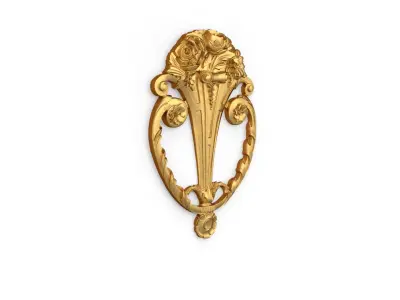 Classic decor ornament 306 3D model