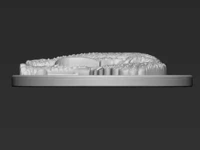 Elephant Pendant A12 3D print model