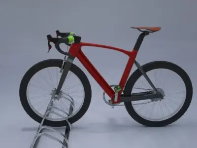 trek bicycle model 3D model