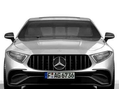 Mercedes Benz CLS53 AMG 2022 3D model