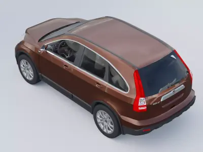 Honda CR-V 2007 Low-poly 3D model