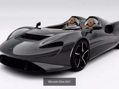 McLaren Car Collection 3D Model Pack