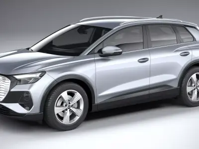 Audi Q4 35 e-tron 2022 3D model