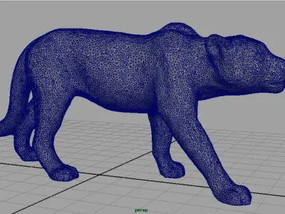 JAGUAR cheetah 3D model