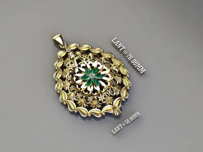 FASION PENDANT 3D model