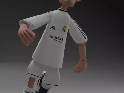 Character Beckham 3D model