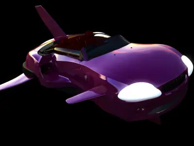Space Car 3D model