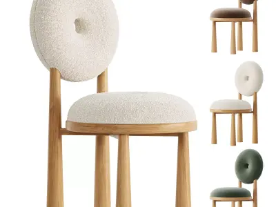 Bagel Chair 3D model