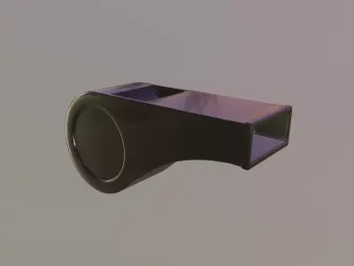 Whistle 3D model