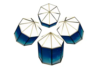 f11 Ramadan lantern fanous 3D model