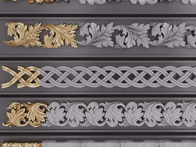 Trim Ornament 109 3D model