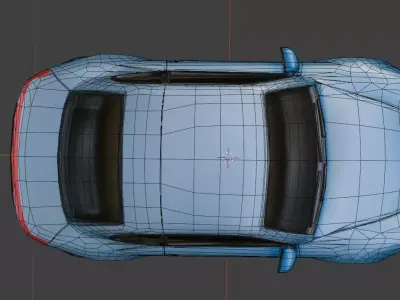 Car Low Poly 3d Model Low-poly 3D model