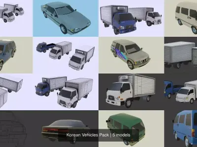 Korean Vehicles Pack