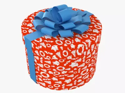 Gift Box 3D model