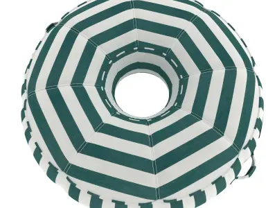 Luxury pool float ring botella Oliver James Lilos 3D model