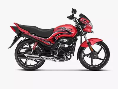 Hero Passion  Bike Sport Red Booking for Ex-Showroom Price Low-poly 3D model