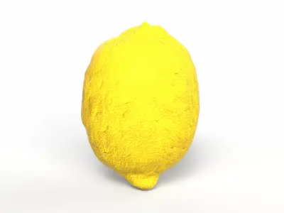 Lemon Low-poly 3D model
