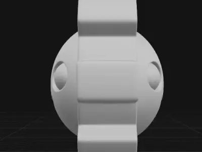 gear shaped toy 3D print model